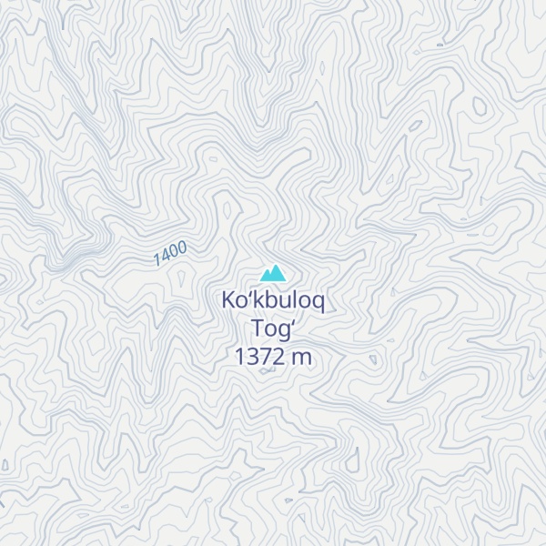 Map of Ko‘kbuloq Tog‘