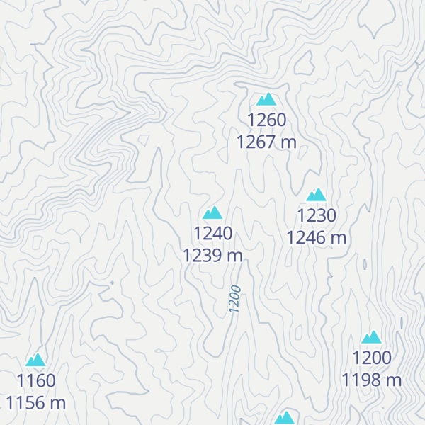 Map of 1240