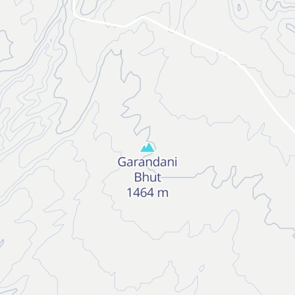 Map of Garandani Bhut