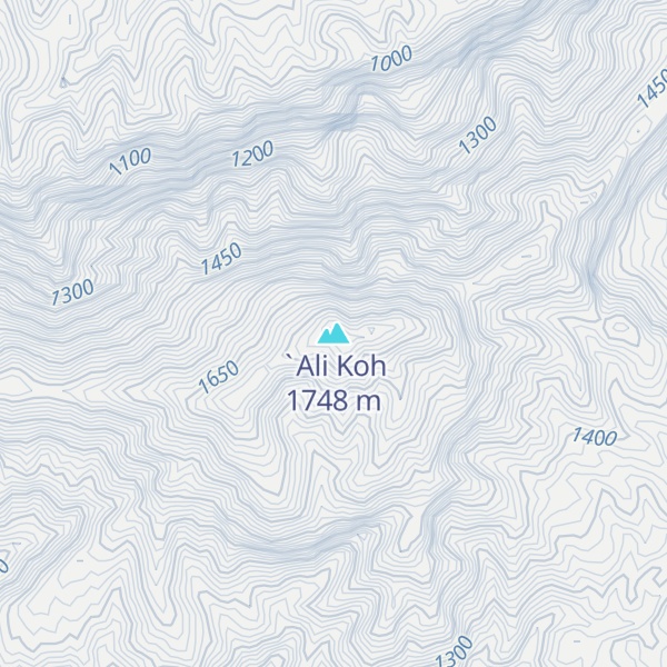 Map of `Ali Koh
