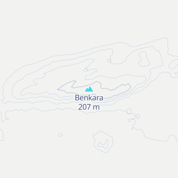 Map of Benkara