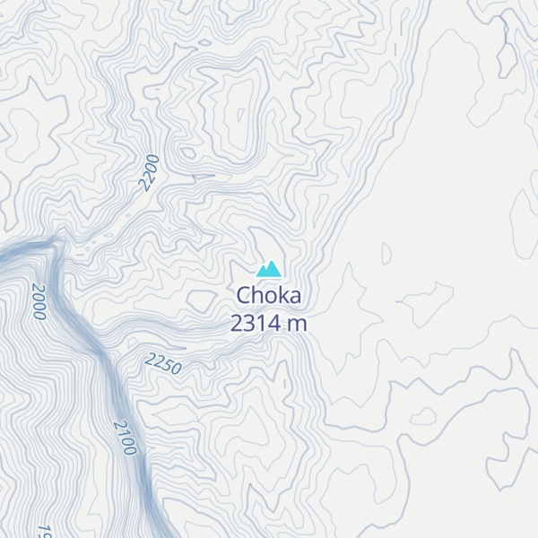 Map of Choka