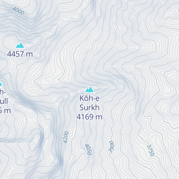 Map of Kōh-e Surkh
