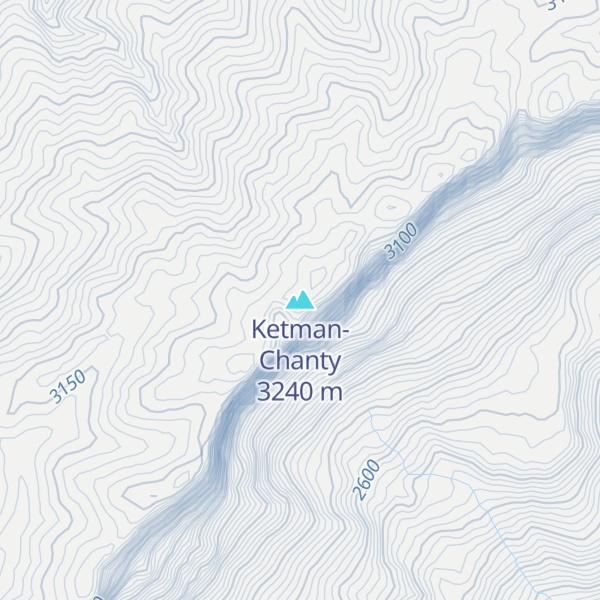 Map of Ketman-Chanty