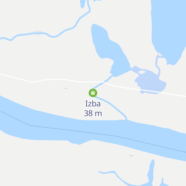 Map of Izba