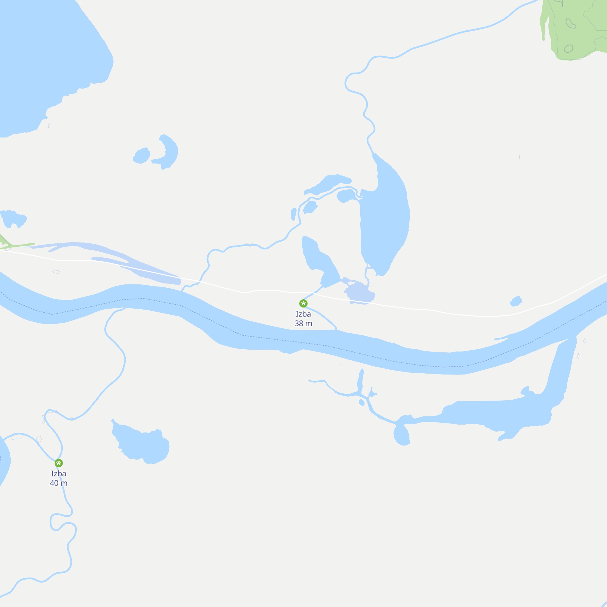 Izba map