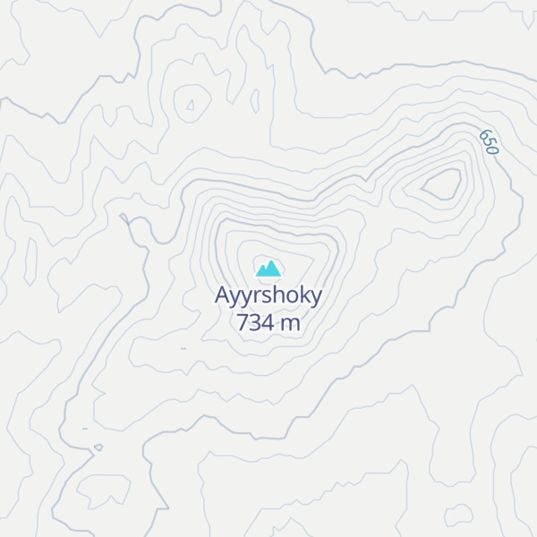 Map of Ayyrshoky