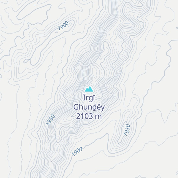 Map of Īrgī Ghunḏêy