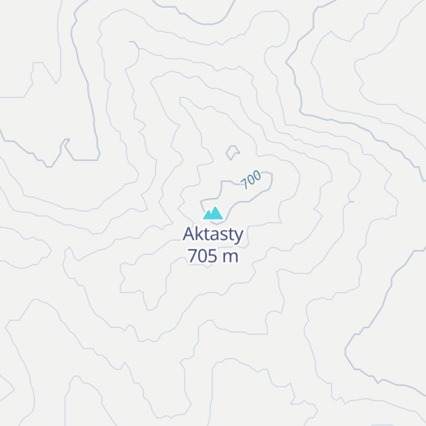 Map of Aktasty