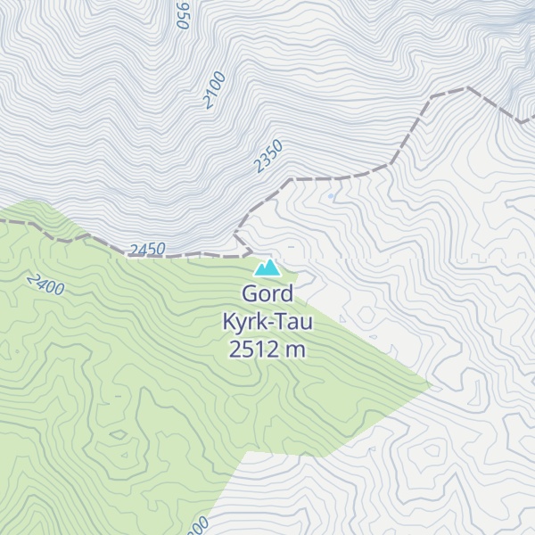 Map of Gord Kyrk-Tau