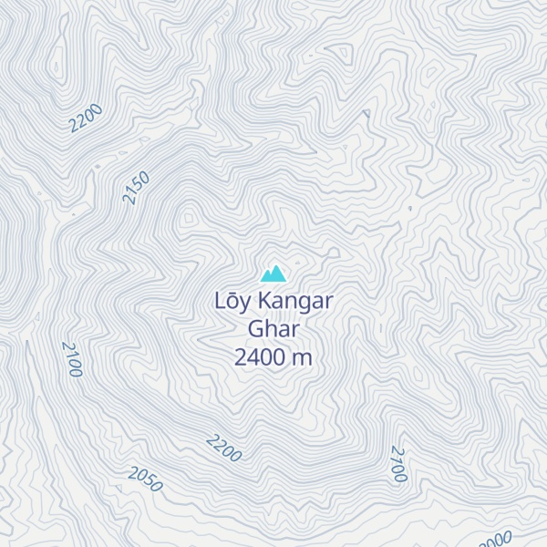Map of Lōy Kangar Ghar