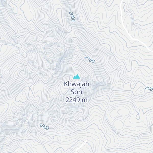 Map of Khwājah Sōrī