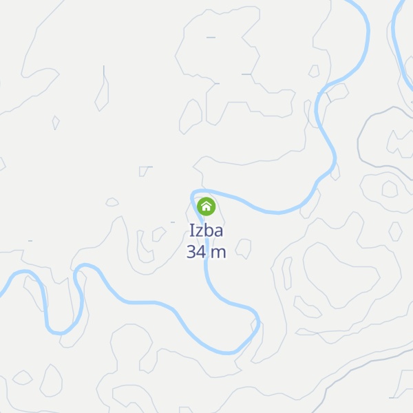 Map of Izba