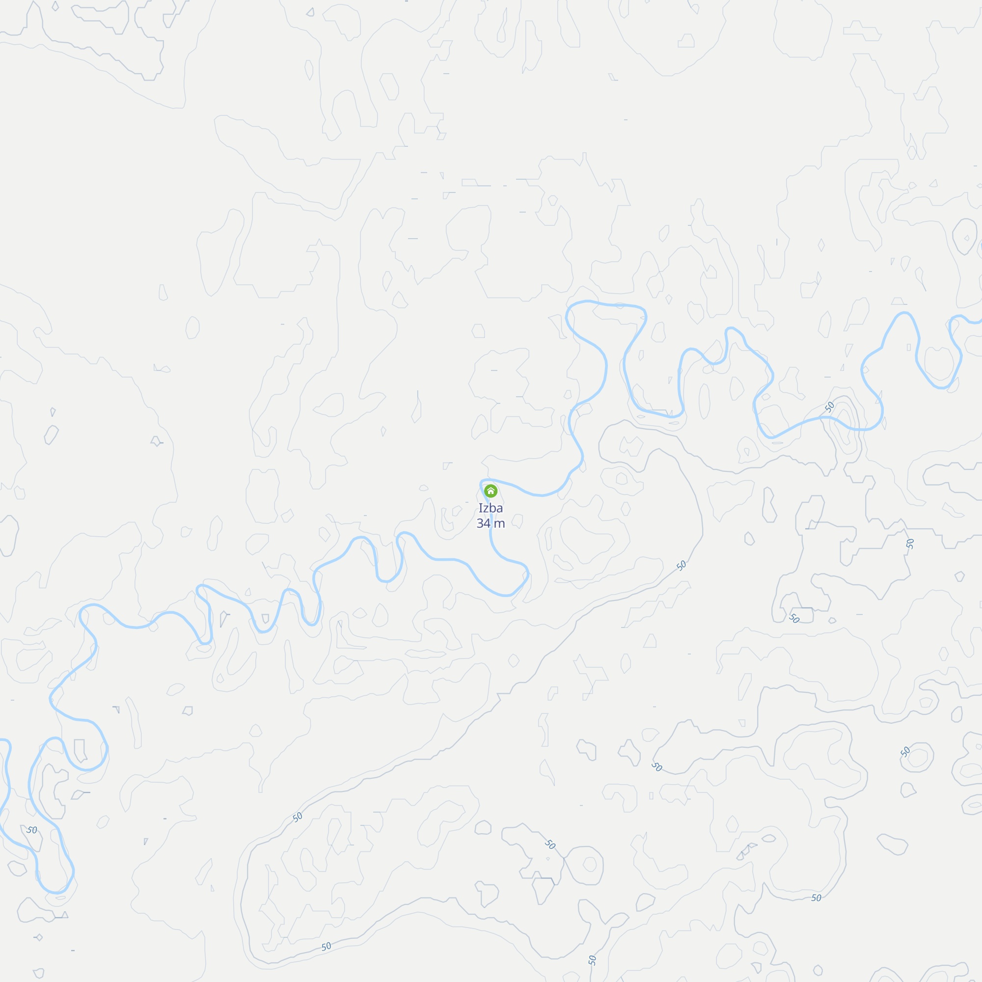Izba map