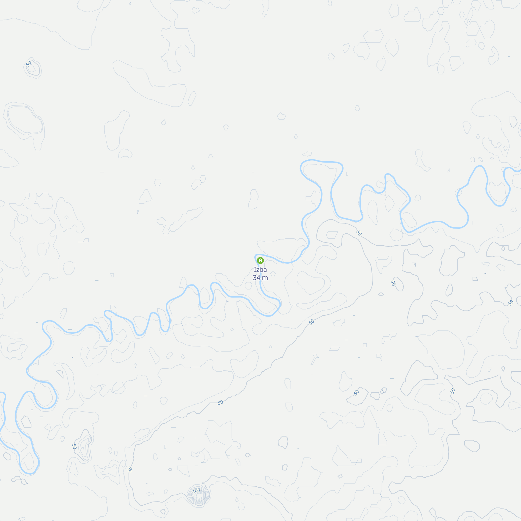 Izba map