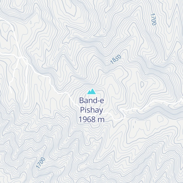Map of Band-e Pishay