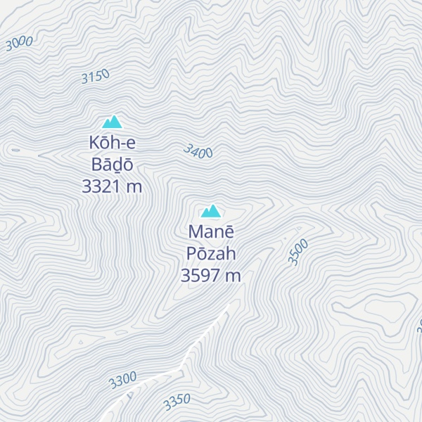 Map of Manē Pōzah