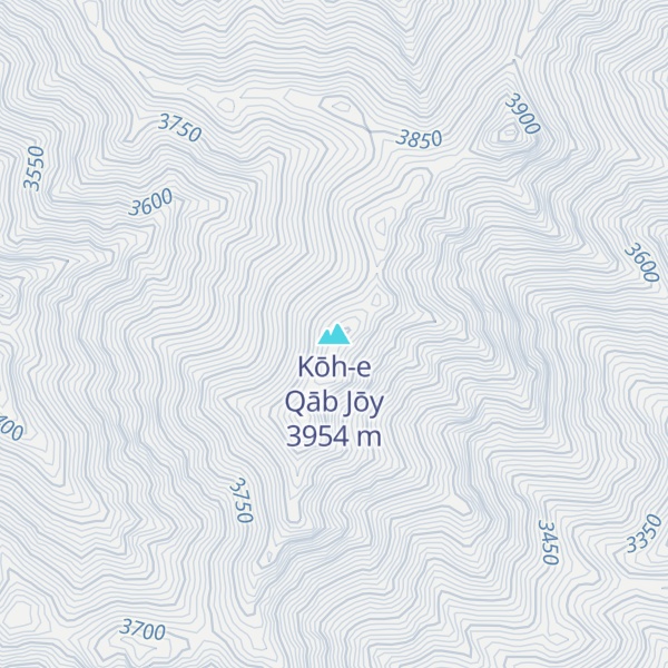 Map of Kōh-e Qāb Jōy