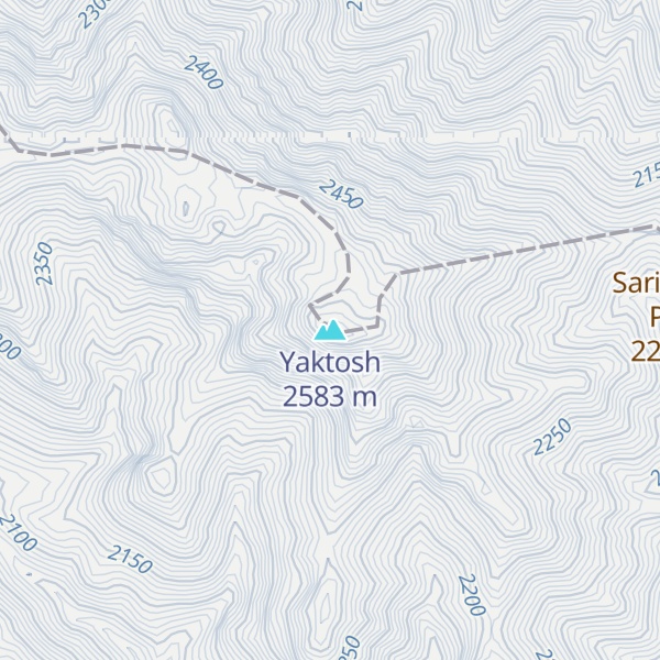 Map of Yaktosh