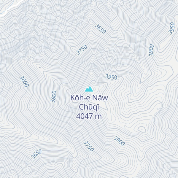 Map of Kōh-e Nāw Chūqī