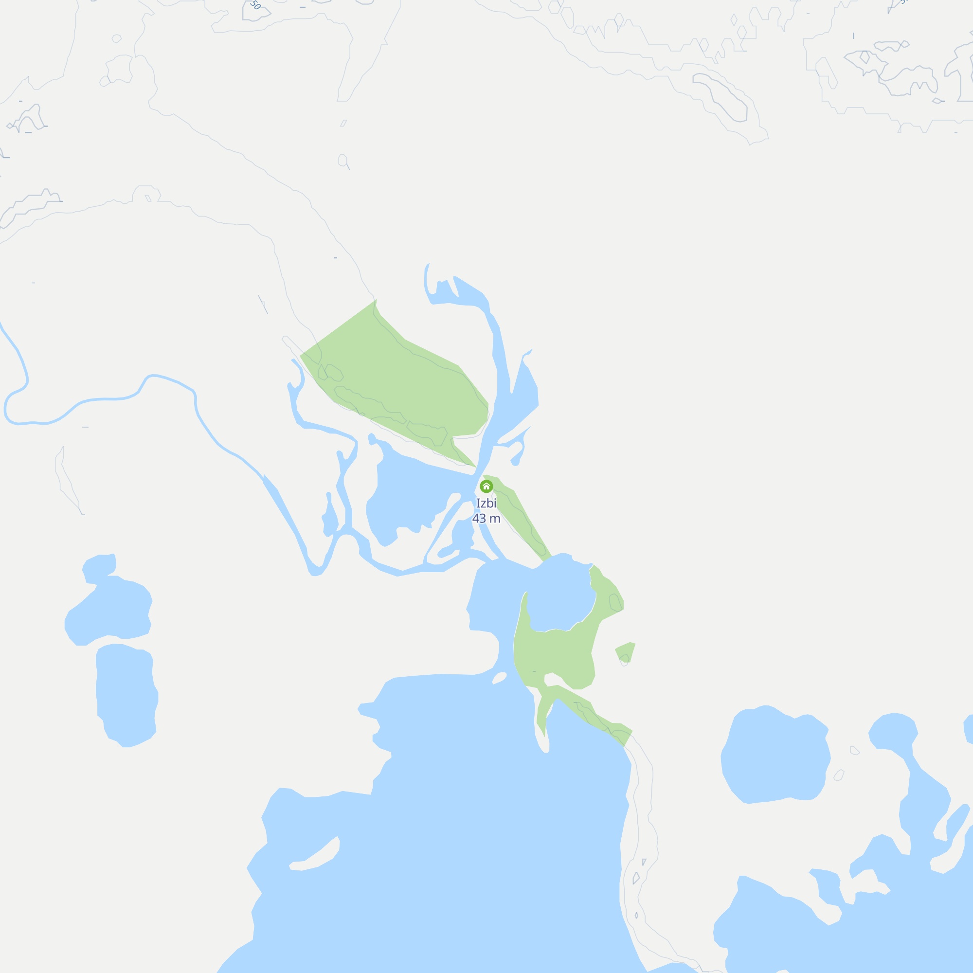 Izbi map