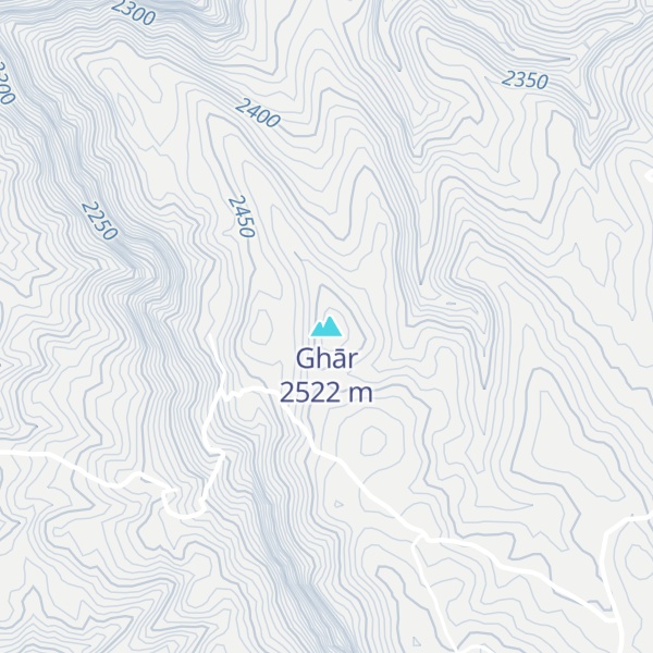 Map of Ghār