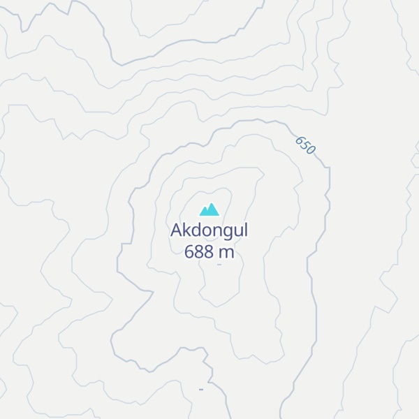 Map of Akdongul