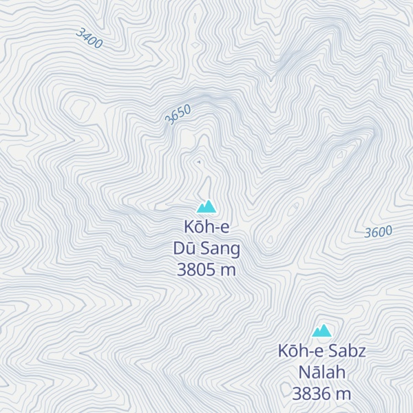 Map of Kōh-e Dū Sang