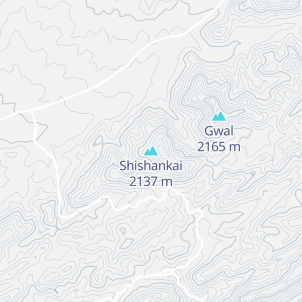 Map of Shishankai