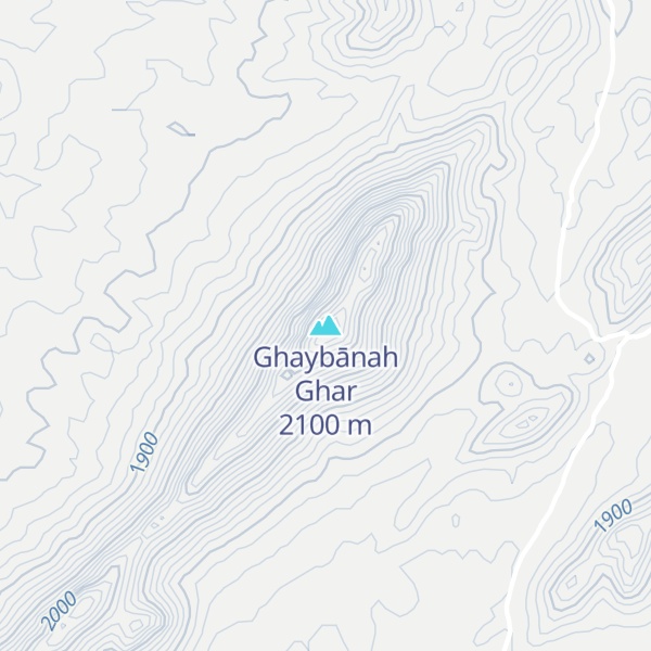 Map of Ghaybānah Ghar