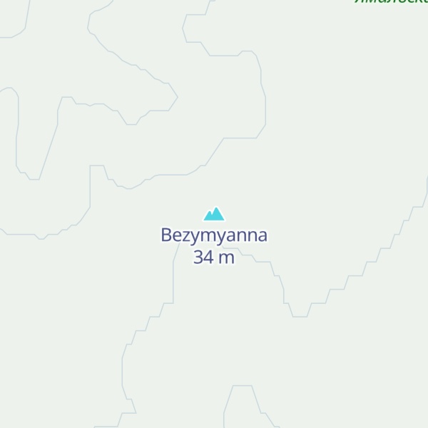 Map of Bezymyanna