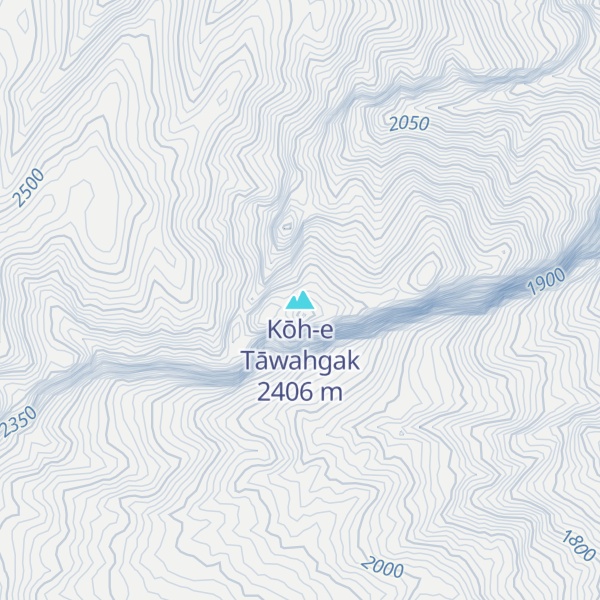 Map of Kōh-e Tāwahgak