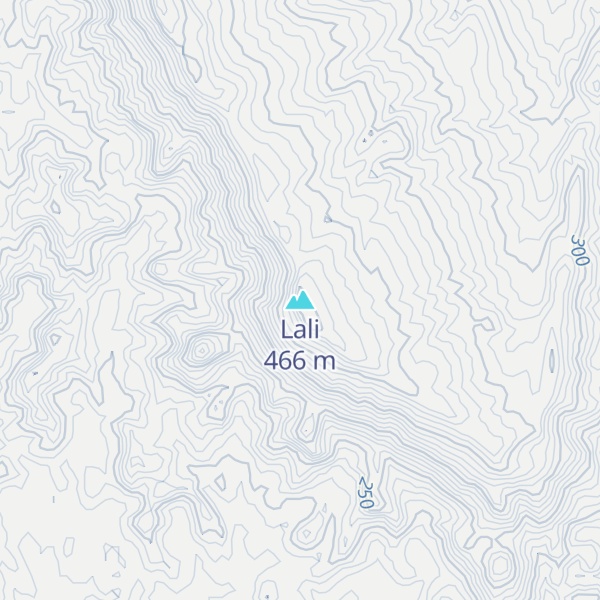 Map of Lali