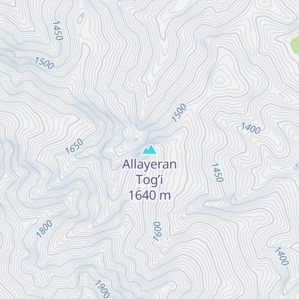 Map of Allayeran Tog’i
