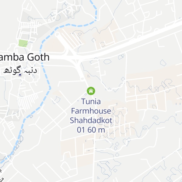 Map of Tunia Farmhouse Shahdadkot 01