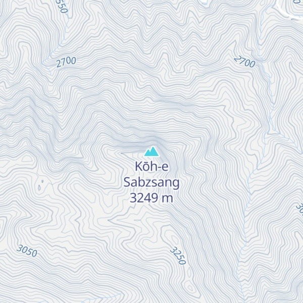 Map of Kōh-e Sabzsang