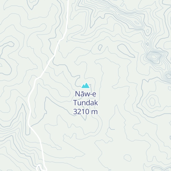 Map of Nāw-e Tundak