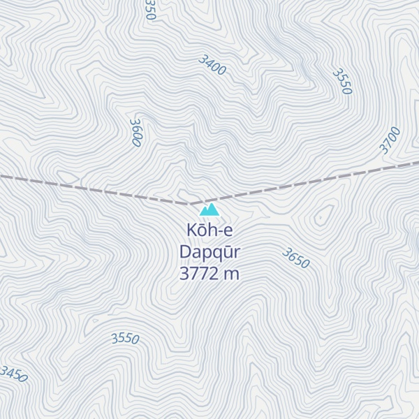 Map of Kōh-e Dapqūr