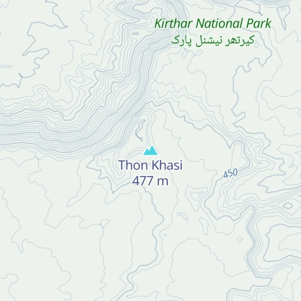 Map of Thon Khasi