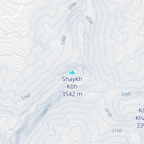 Map of Shaykh Kōh
