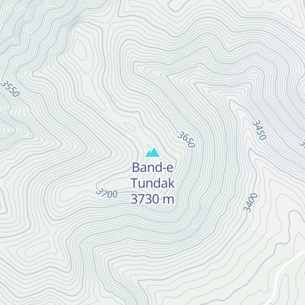 Map of Band-e Tundak