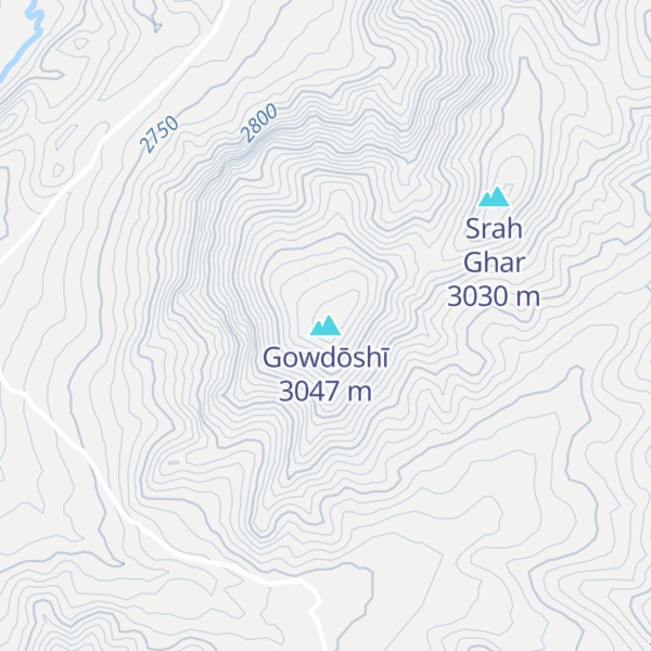 Map of Gowdōshī