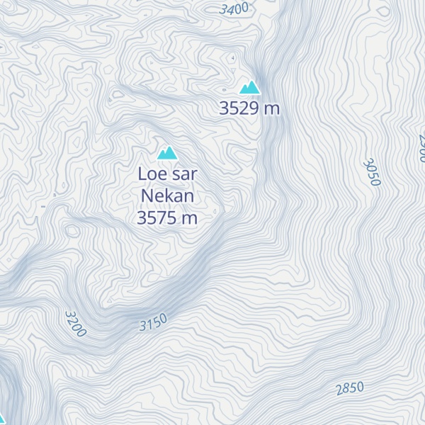 Map of Loe Nekan