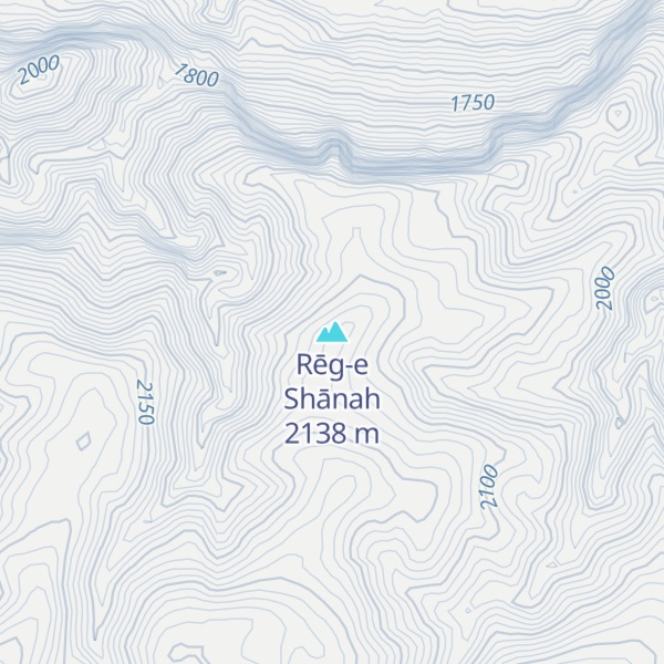 Map of Rēg-e Shānah