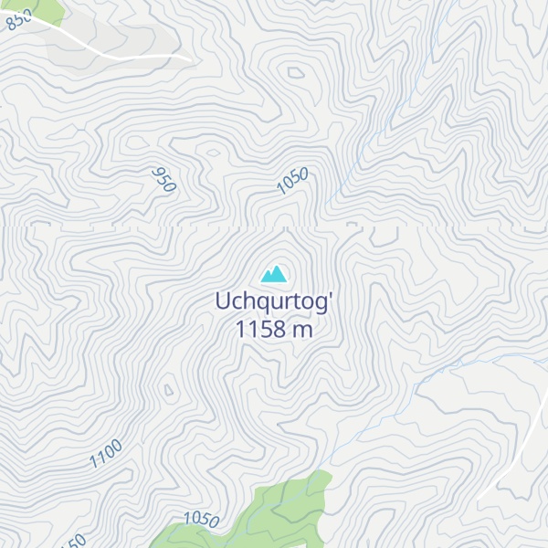 Map of Uchqurtog'