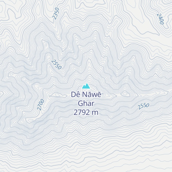 Map of Dê Nāwē Ghar