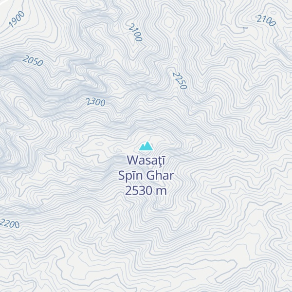Map of Wasaţī Spīn Ghar