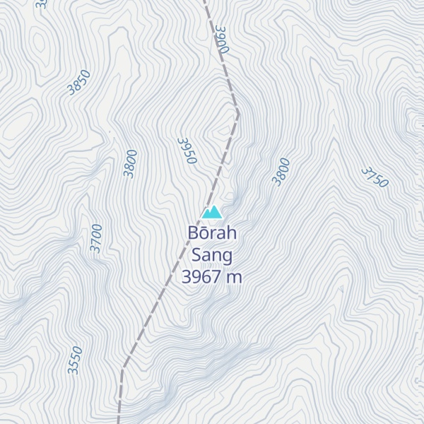 Map of Bōrah Sang