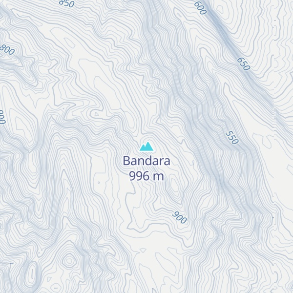 Map of Bandara