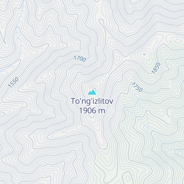 Map of To'ng'izlitov